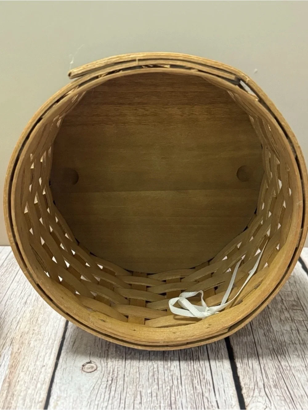 LONGABERGER 2004 Mother’s Day Essentials Basket Liner, Protector, Tie-on